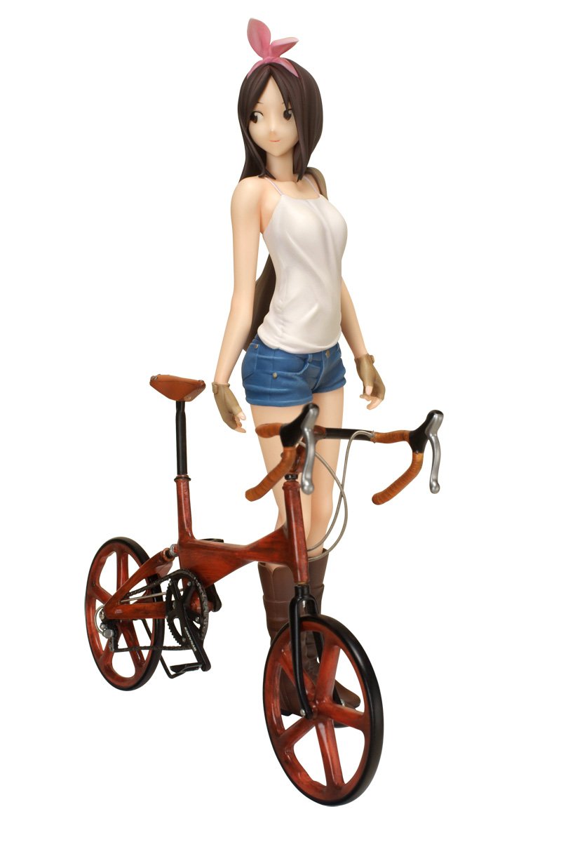 自転車と女の子。　1/7 フィギュア Amazon | Atomic Bom Cycle vol.02 自転車と女の子 (1/7スケール PVC